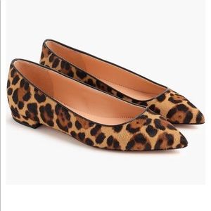 J. Crew Leopard Print Flats